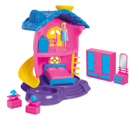 CASINHA DA JUDY QUARTO C/BONECA CX 42CM 219